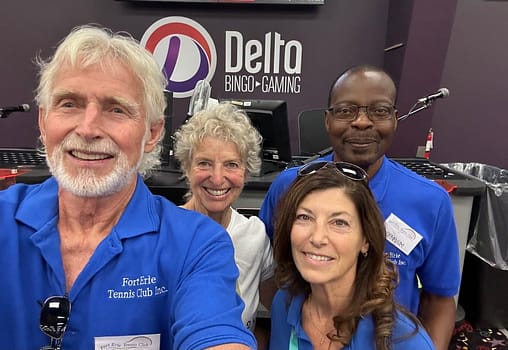 John Boersma, Rosa Trombley and Ephraim Awogu